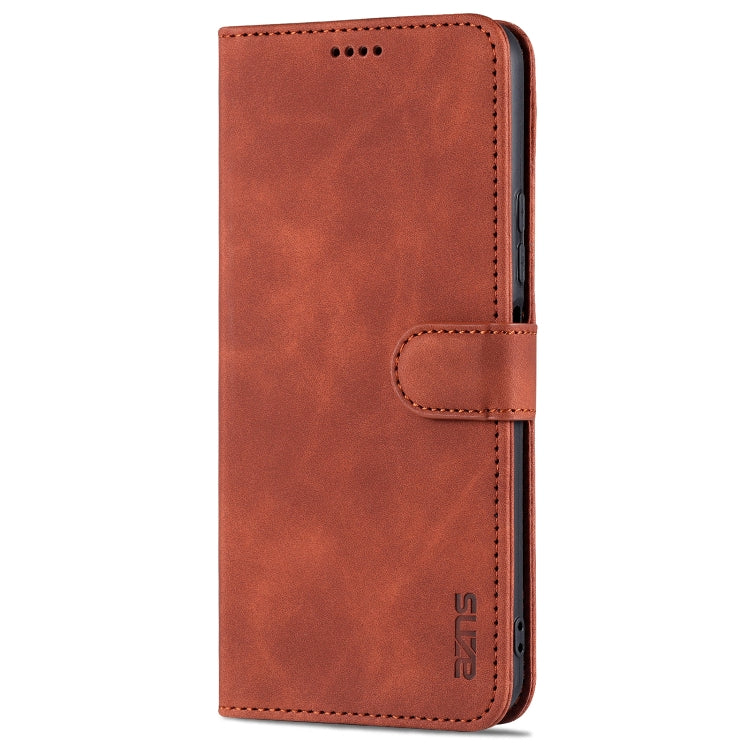 For vivo Y52S / iQOO U3 AZNS Skin Feel Calf Texture Horizontal Flip Leather Case with Card Slots & Holder & Wallet