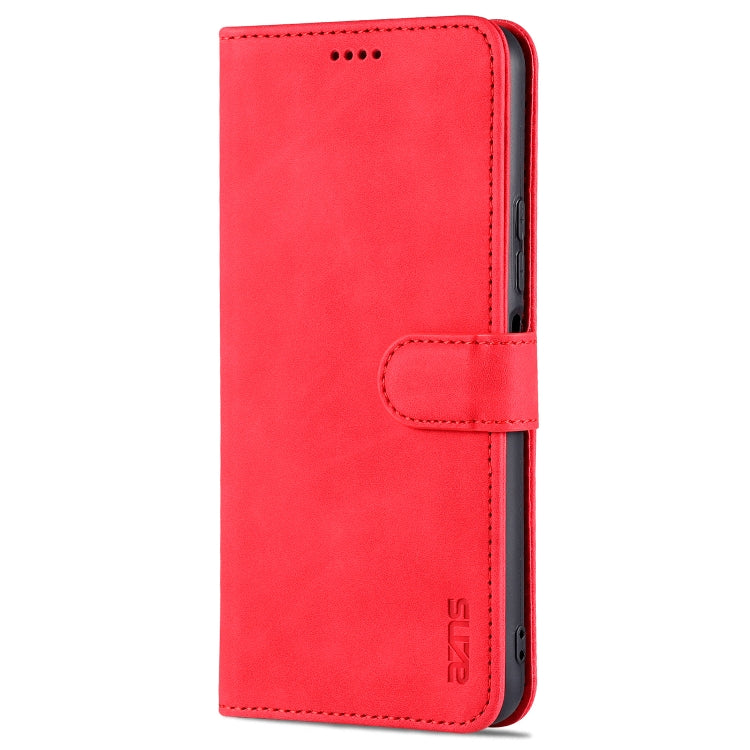 For vivo Y52S / iQOO U3 AZNS Skin Feel Calf Texture Horizontal Flip Leather Case with Card Slots & Holder & Wallet