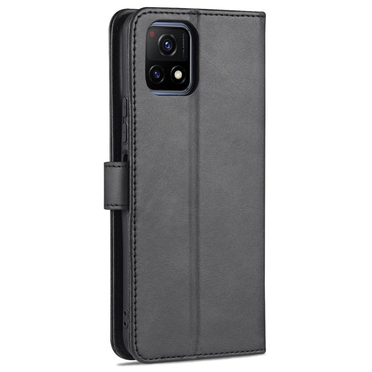 For vivo Y52S / iQOO U3 AZNS Skin Feel Calf Texture Horizontal Flip Leather Case with Card Slots & Holder & Wallet