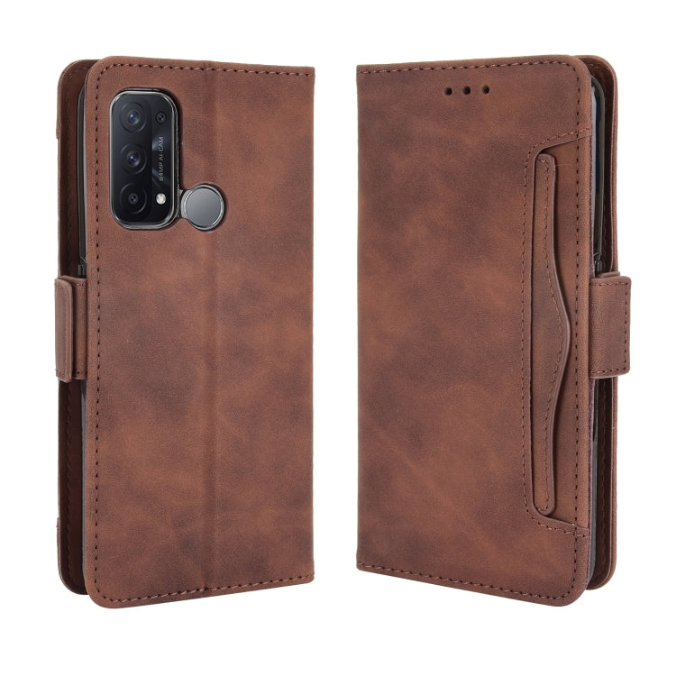 For OPPO Reno5 A Skin Feel Calf Pattern Horizontal Flip Leather Case with Holder & Card Slots & Photo Frame