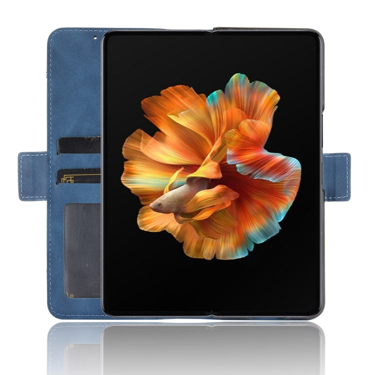 For Xiaomi Mi Mix Fold Skin Feel Calf Pattern Horizontal Flip Leather Case with Holder & Card Slots & Photo Frame
