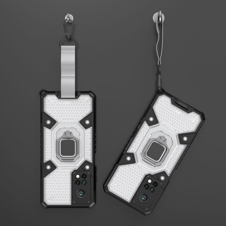 For Xiaomi Mi 10T Pro Space PC+TPU Ring Holder Protective Case