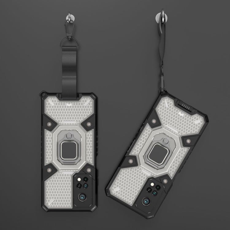 For Xiaomi Mi 10T Pro Space PC+TPU Ring Holder Protective Case