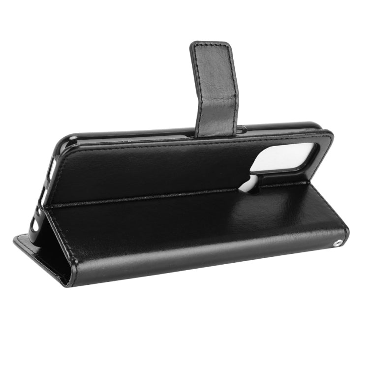 For OPPO Reno5 A Crazy Horse Texture Horizontal Flip Leather Case with Holder & Card Slots & Lanyard