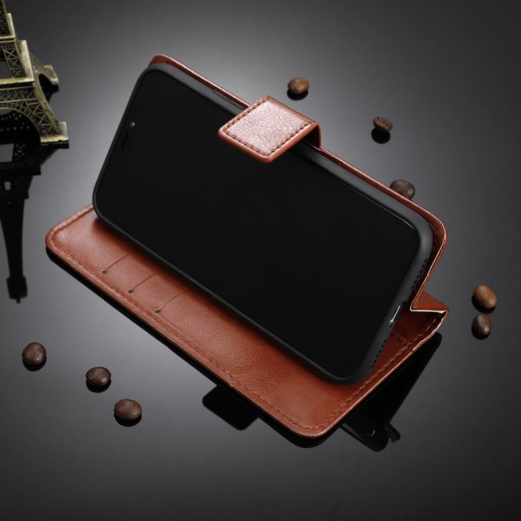 For Xiaomi Mi Mix Fold Crazy Horse Texture Horizontal Flip Leather Case with Holder & Card Slots & Lanyard