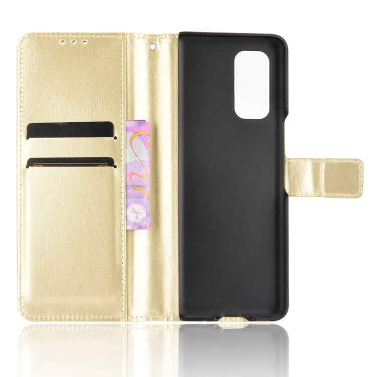 For Xiaomi Mi Mix Fold Crazy Horse Texture Horizontal Flip Leather Case with Holder & Card Slots & Lanyard