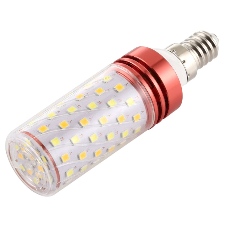 E14 16W 700LM 84LEDs Three-Color Dimming Corn Light Bulb SMD 2835