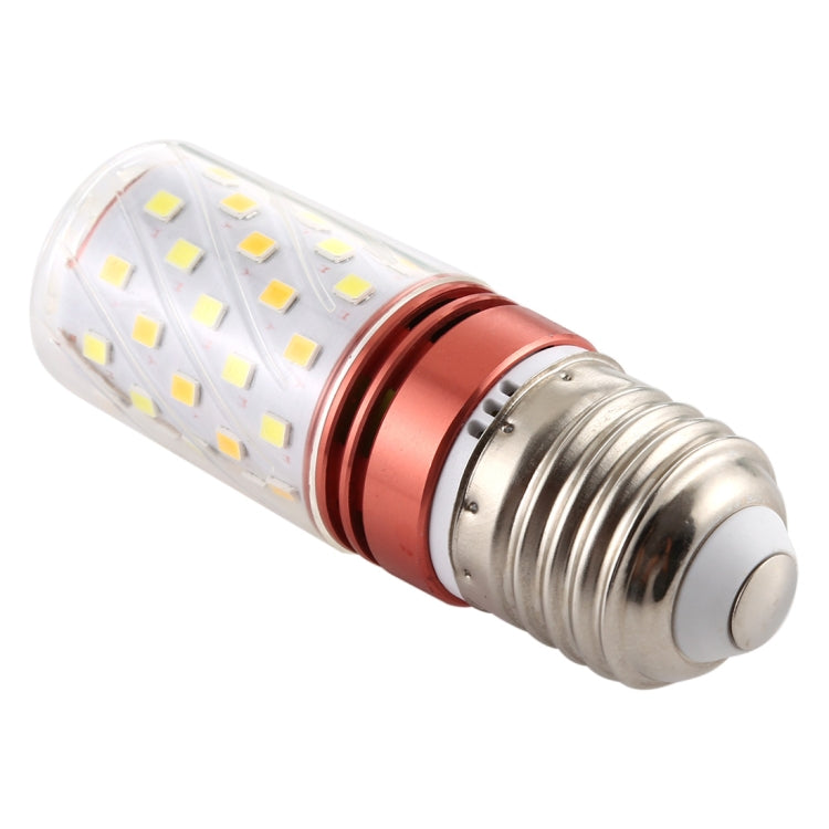 E27 12W 500LM 60LEDs Three-Color Dimming Corn Light Bulb SMD 2835