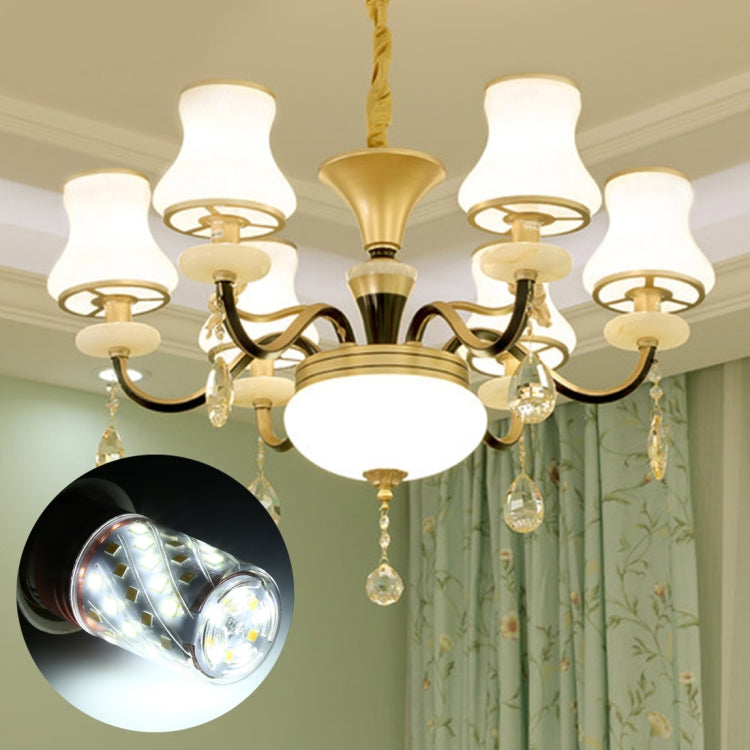 E14 12W 500LM 60LEDs Three-Color Dimming Corn Light Bulb SMD 2835
