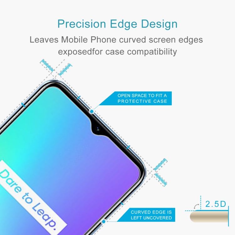 For OPPO Realme C25 10 PCS 0.26mm 9H 2.5D Tempered Glass Film