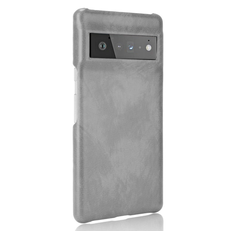 For Google Pixel 6 Pro Shockproof Litchi Texture PC + PU Case