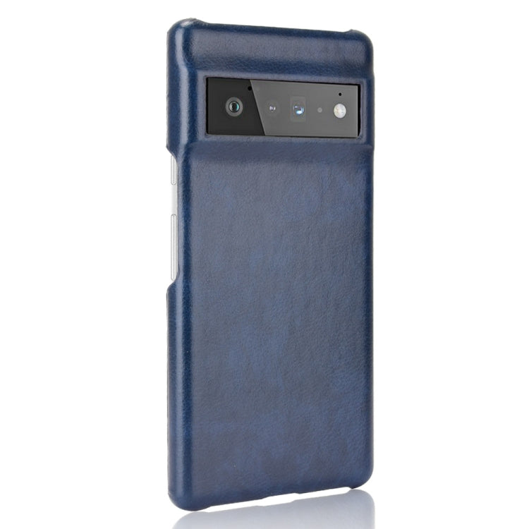 For Google Pixel 6 Pro Shockproof Litchi Texture PC + PU Case