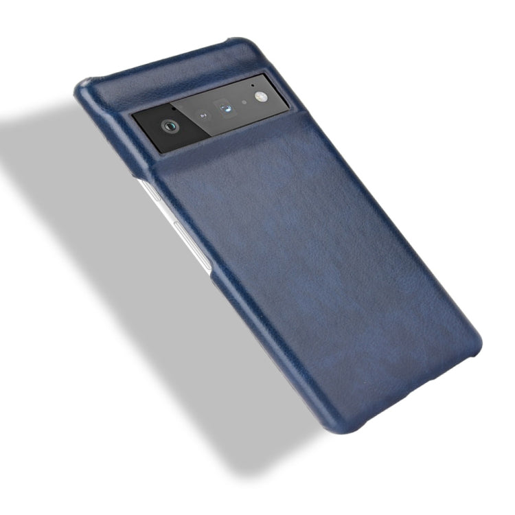 For Google Pixel 6 Pro Shockproof Litchi Texture PC + PU Case