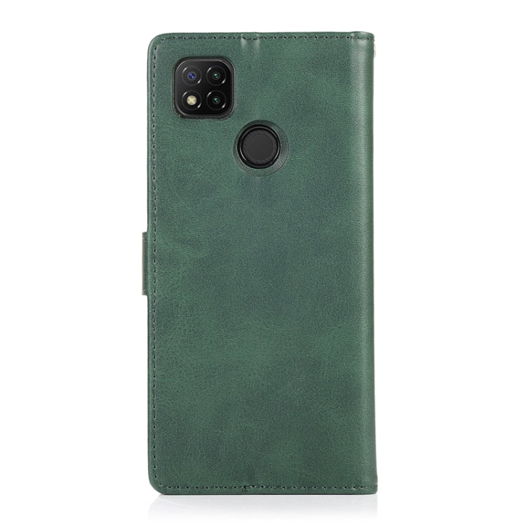 For Xiaomi Redmi 9C Calf Texture 2 in 1 Detachable Magnetic Back Cover Horizontal Flip Leather Case with Holder & Card Slots & Wallet & Photo Frame