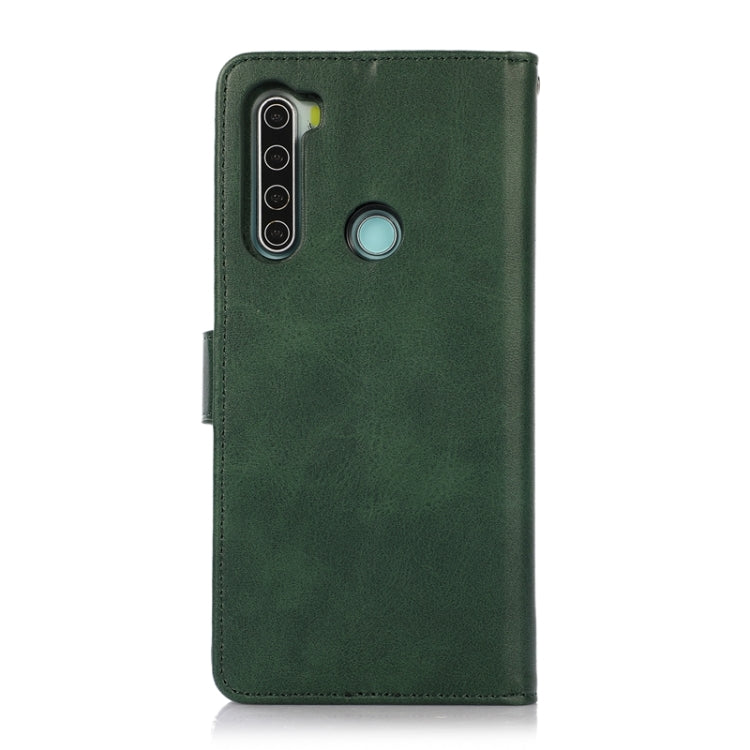 For Xiaomi Redmi Note 8 Calf Texture 2 in 1 Detachable Magnetic Back Cover Horizontal Flip Leather Case with Holder & Card Slots & Wallet & Photo Frame