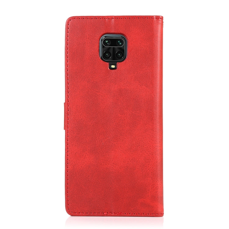 For Xiaomi Redmi Note 9s Calf Texture 2 in 1 Detachable Magnetic Back Cover Horizontal Flip Leather Case with Holder & Card Slots & Wallet & Photo Frame
