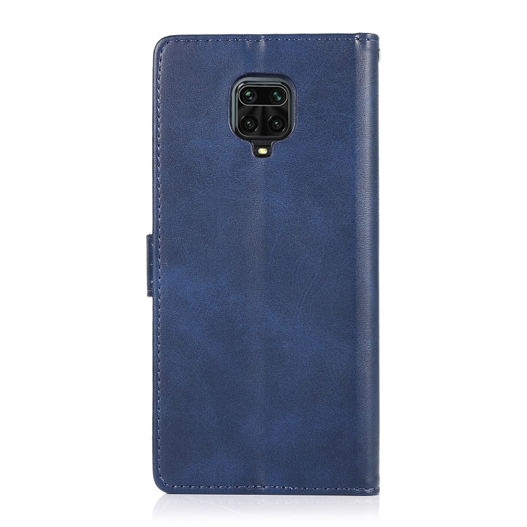 For Xiaomi Redmi Note 9s Calf Texture 2 in 1 Detachable Magnetic Back Cover Horizontal Flip Leather Case with Holder & Card Slots & Wallet & Photo Frame
