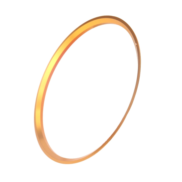 A5819-02 5 PCS Car Gold Air Conditioner Air Outlet Decorative Ring for Mercedes-Benz