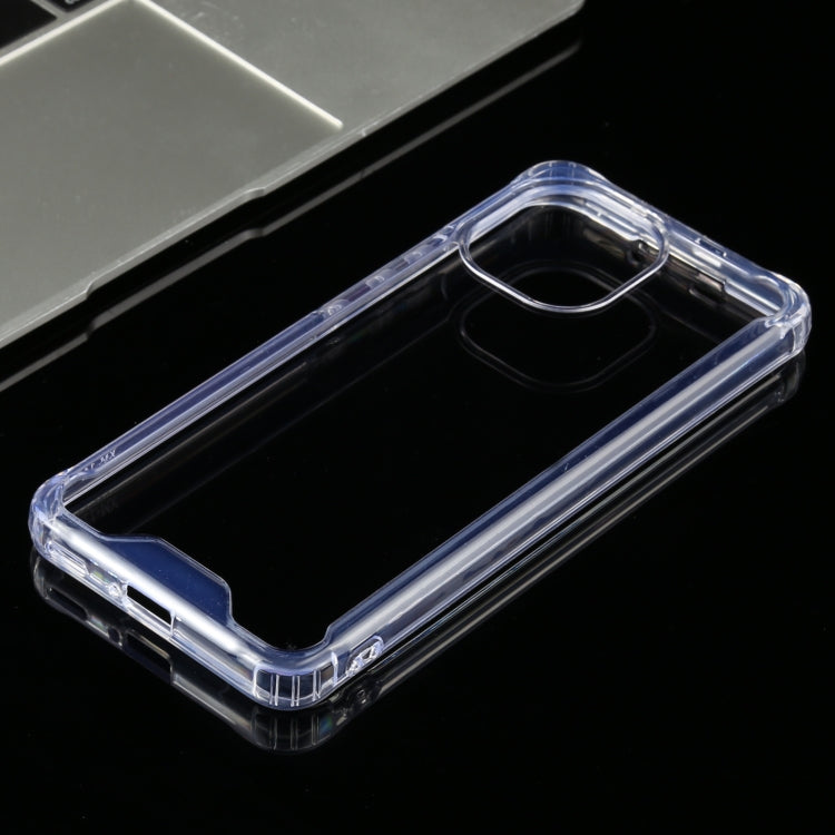 For Xiaomi Mi 11 Four-corner Shockproof Transparent TPU + PC Protective Case