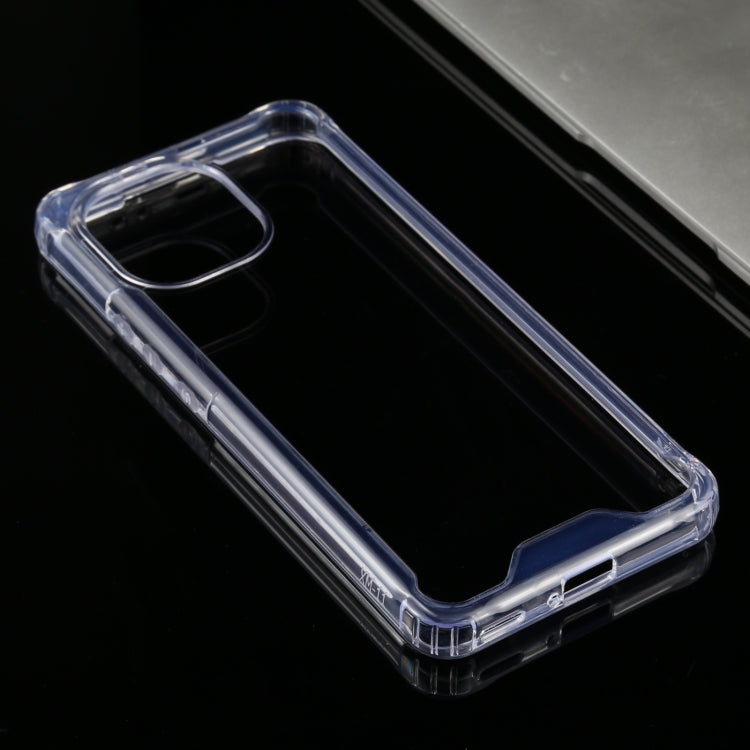 For Xiaomi Mi 11 Four-corner Shockproof Transparent TPU + PC Protective Case