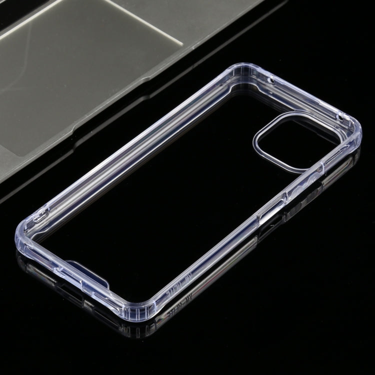 For Xiaomi Mi 11 Lite Four-corner Shockproof Transparent TPU + PC Protective Case