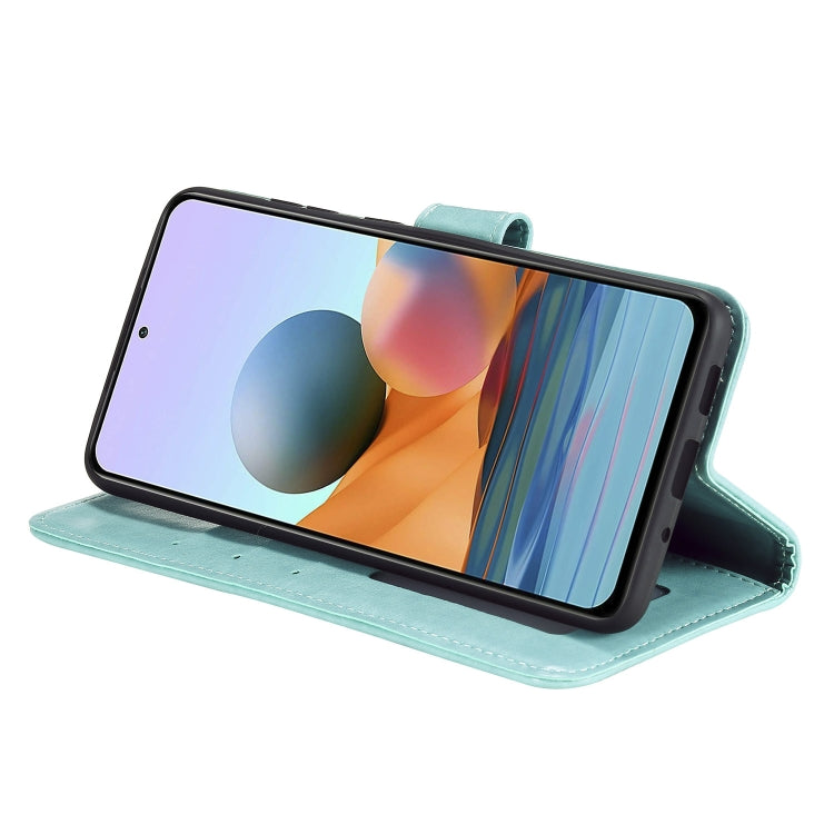 For Xiaomi Redmi Note 10 Pro Max Totem Flower Embossed Horizontal Flip TPU + PU Leather Case with Holder & Card Slots & Wallet