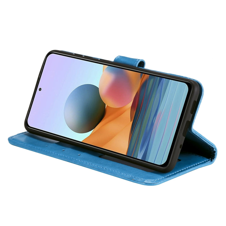 For Xiaomi Redmi Note 10 Pro Max Totem Flower Embossed Horizontal Flip TPU + PU Leather Case with Holder & Card Slots & Wallet