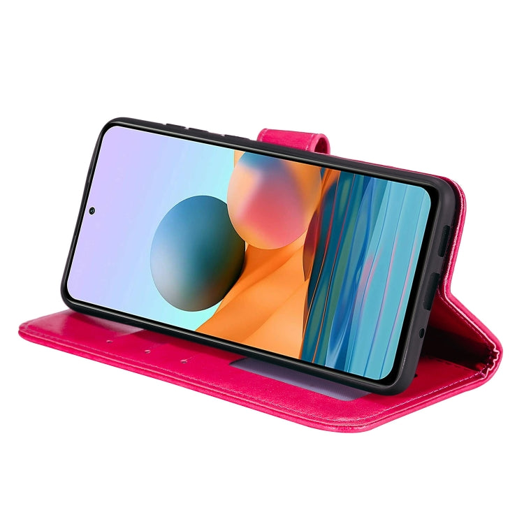 For Xiaomi Redmi Note 10 Pro Max Totem Flower Embossed Horizontal Flip TPU + PU Leather Case with Holder & Card Slots & Wallet