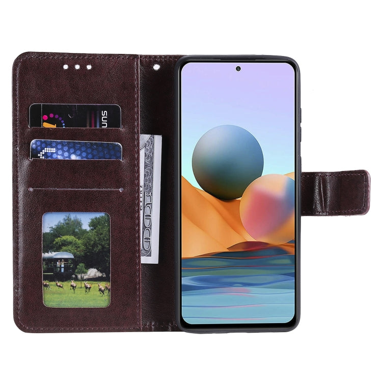 For Xiaomi Redmi Note 10 Pro Max Totem Flower Embossed Horizontal Flip TPU + PU Leather Case with Holder & Card Slots & Wallet