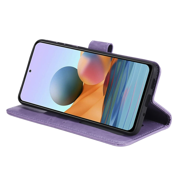 For Xiaomi Redmi Note 10 Pro Max Totem Flower Embossed Horizontal Flip TPU + PU Leather Case with Holder & Card Slots & Wallet