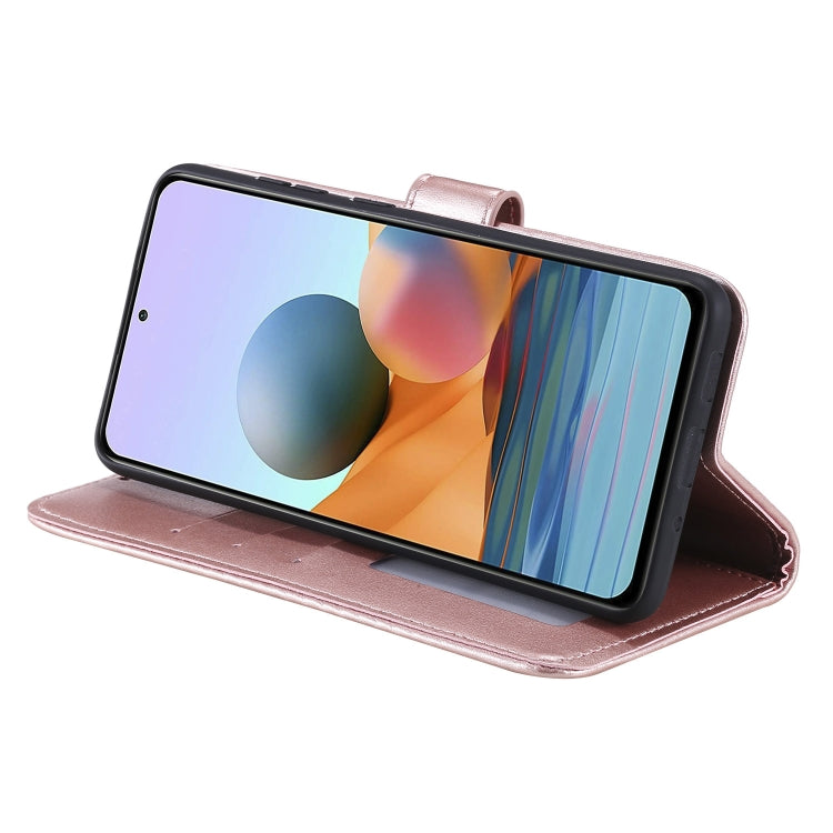 For Xiaomi Redmi Note 10 Pro Max Totem Flower Embossed Horizontal Flip TPU + PU Leather Case with Holder & Card Slots & Wallet