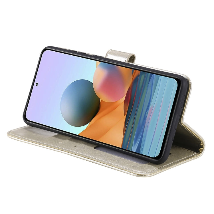 For Xiaomi Redmi Note 10 Pro Max Totem Flower Embossed Horizontal Flip TPU + PU Leather Case with Holder & Card Slots & Wallet