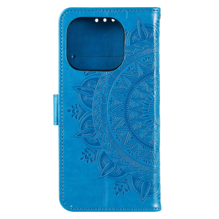 For Xiaomi Mi 11 Pro Totem Flower Embossed Horizontal Flip TPU + PU Leather Case with Holder & Card Slots & Wallet