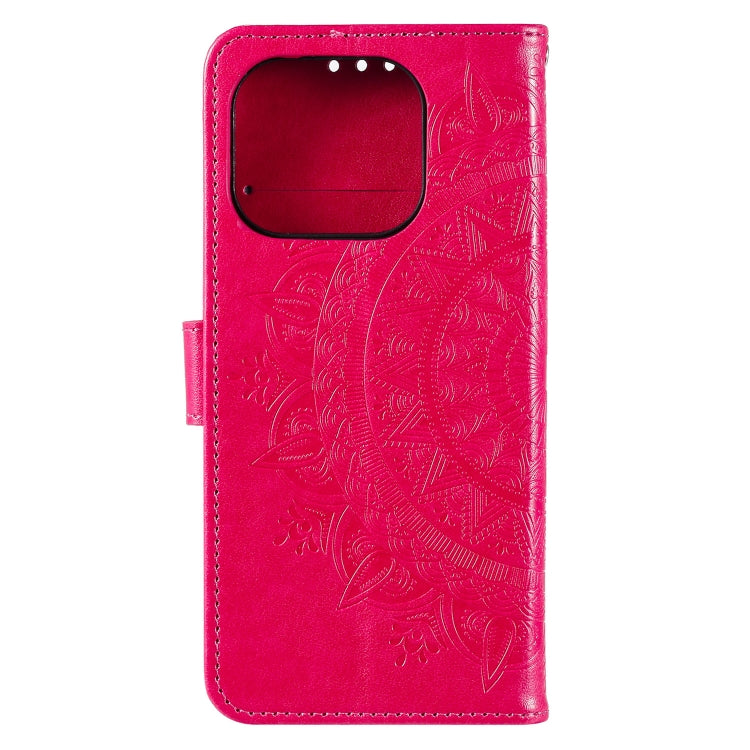 For Xiaomi Mi 11 Pro Totem Flower Embossed Horizontal Flip TPU + PU Leather Case with Holder & Card Slots & Wallet