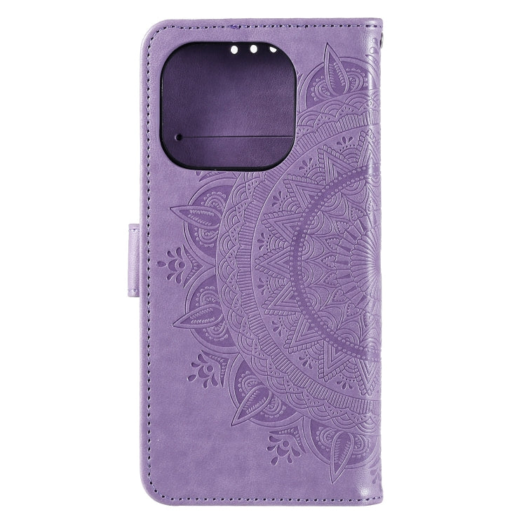 For Xiaomi Mi 11 Pro Totem Flower Embossed Horizontal Flip TPU + PU Leather Case with Holder & Card Slots & Wallet