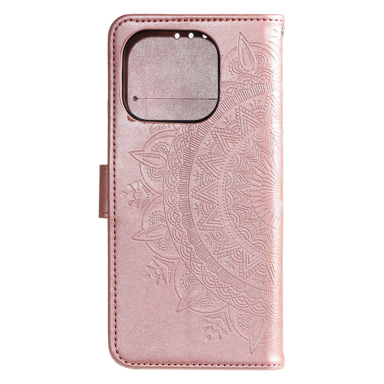 For Xiaomi Mi 11 Pro Totem Flower Embossed Horizontal Flip TPU + PU Leather Case with Holder & Card Slots & Wallet