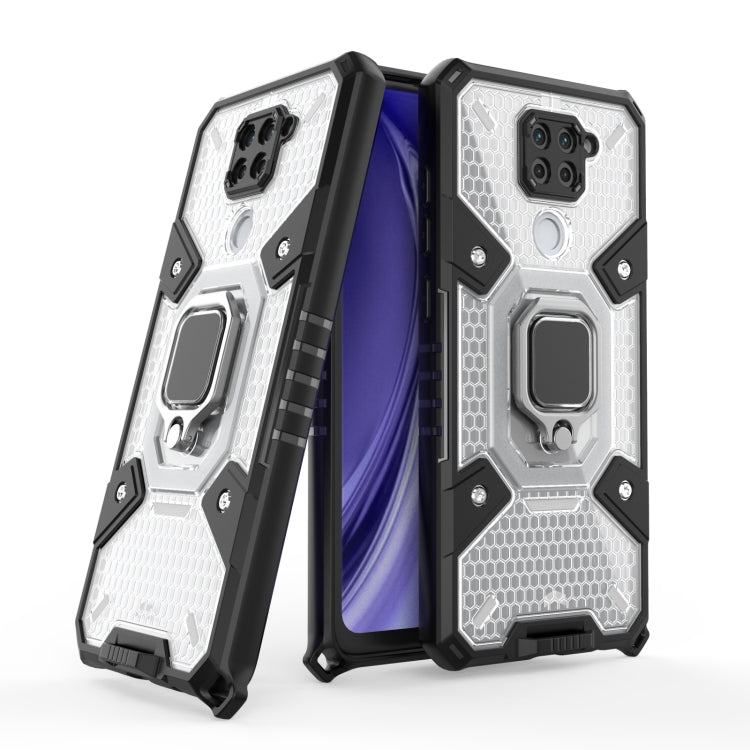 For Xiaomi Redmi Note 9 Space PC+TPU Ring Holder Protective Case