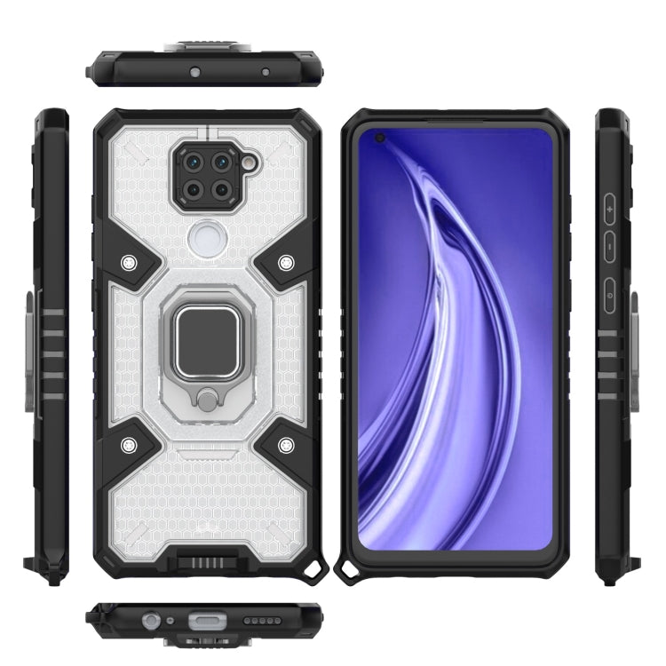 For Xiaomi Redmi Note 9 Space PC+TPU Ring Holder Protective Case