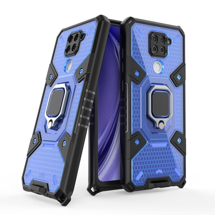 For Xiaomi Redmi Note 9 Space PC+TPU Ring Holder Protective Case