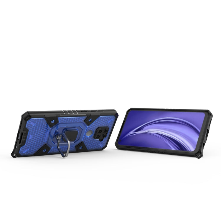 For Xiaomi Redmi Note 9 Space PC+TPU Ring Holder Protective Case