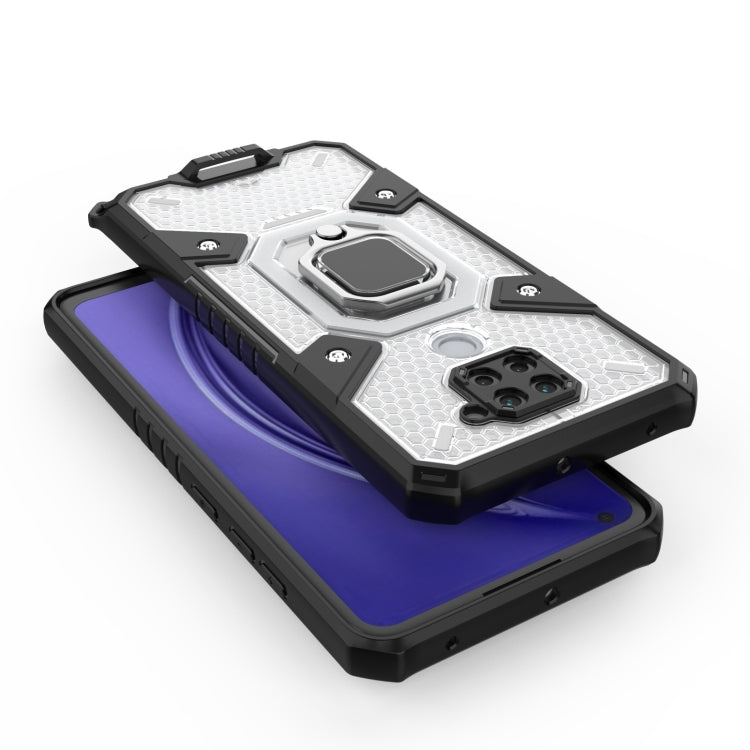 For Xiaomi Redmi Note 9 Space PC+TPU Ring Holder Protective Case