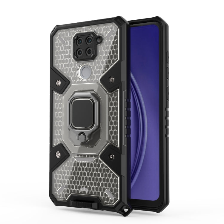 For Xiaomi Redmi Note 9 Space PC+TPU Ring Holder Protective Case