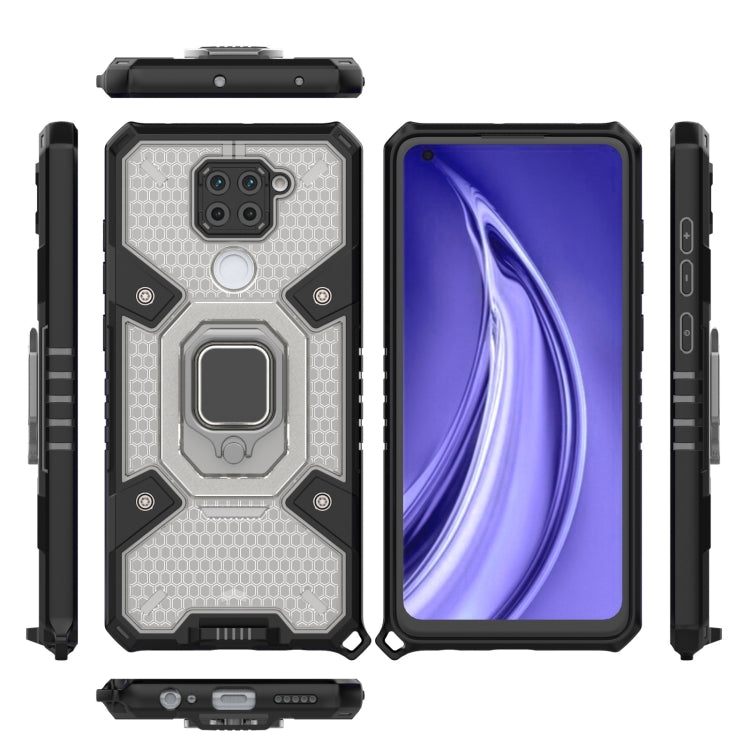 For Xiaomi Redmi Note 9 Space PC+TPU Ring Holder Protective Case