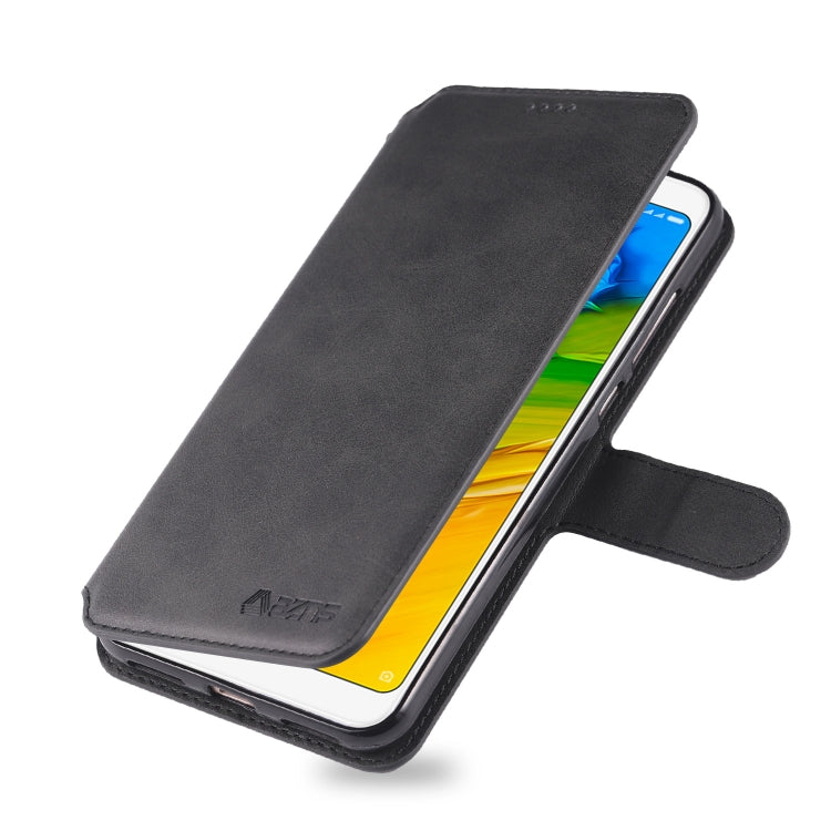 For Xiaomi Redmi 5 Plus AZNS Calf Texture Magnetic Horizontal Flip PU Leather Case with Holder & Card Slots & Photo Frame