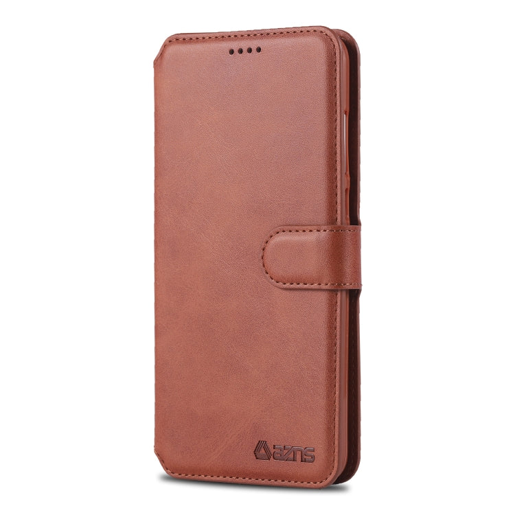 For Xiaomi Redmi 5 Plus AZNS Calf Texture Magnetic Horizontal Flip PU Leather Case with Holder & Card Slots & Photo Frame