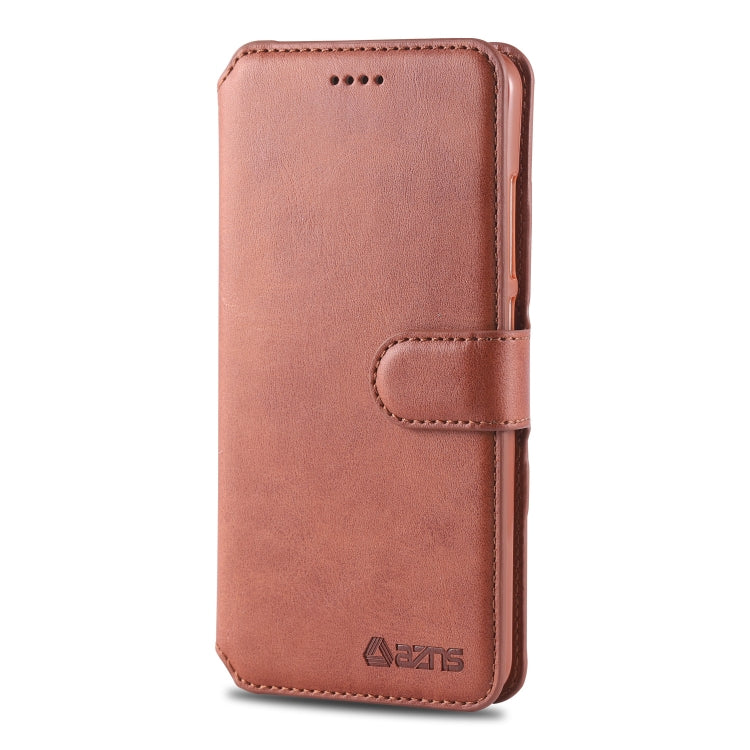 For Xiaomi Redmi 6A AZNS Calf Texture Magnetic Horizontal Flip PU Leather Case with Holder & Card Slots & Photo Frame