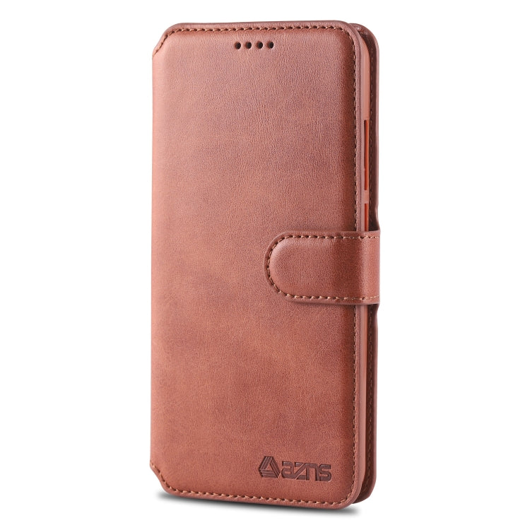 For Xiaomi Redmi Note 6 / 6 Pro AZNS Calf Texture Magnetic Horizontal Flip PU Leather Case with Holder & Card Slots & Photo Frame