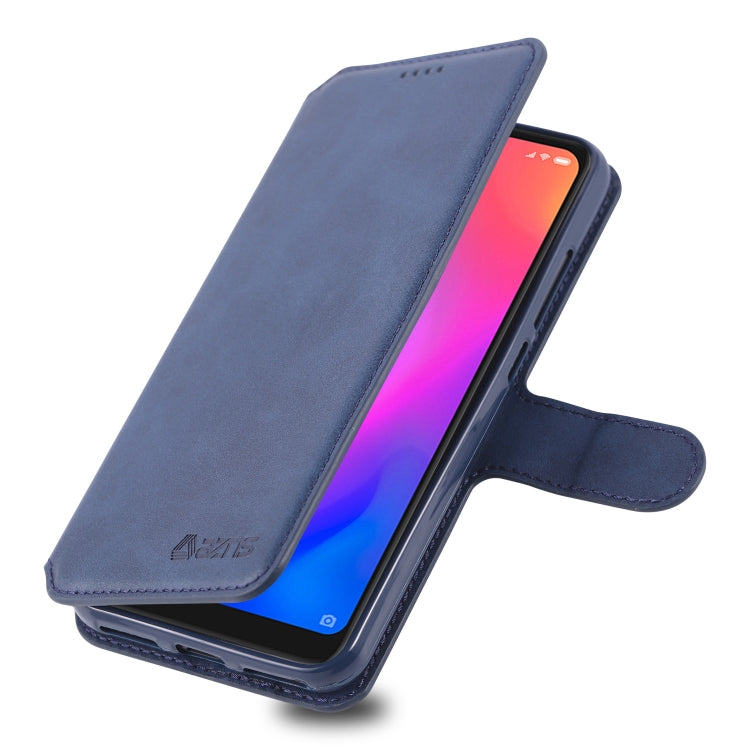 For Xiaomi Redmi Note 6 / 6 Pro AZNS Calf Texture Magnetic Horizontal Flip PU Leather Case with Holder & Card Slots & Photo Frame