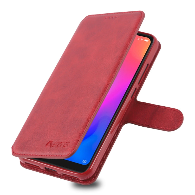 For Xiaomi Redmi Note 6 / 6 Pro AZNS Calf Texture Magnetic Horizontal Flip PU Leather Case with Holder & Card Slots & Photo Frame
