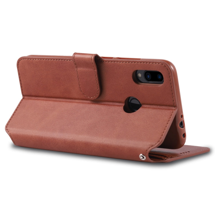 For Xiaomi Redmi 7 AZNS Calf Texture Magnetic Horizontal Flip PU Leather Case with Holder & Card Slots & Photo Frame